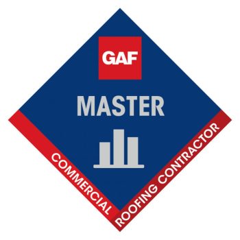 Gaf Master Commercial Roofing Contractor Logo 980x980